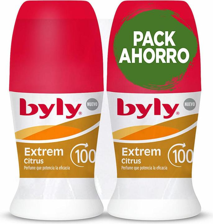 DES Extremely Citrus Roll-On Deodorant 50+50 - 2er-Pack (Roll-on, 50 ml)