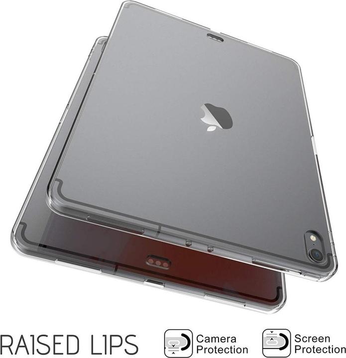 Actual product image Screenguard Apple iPad Pro 11" 2018 Flexible TPU Clear Case Protective Cover (iPad Pro 11 2018 (1. Gen))