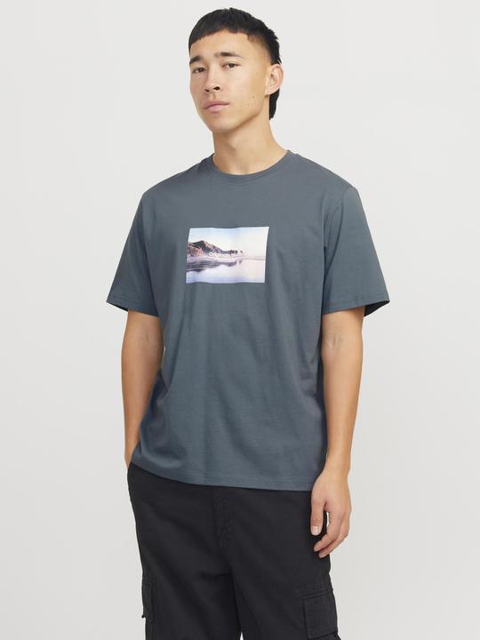 Image du produit Jack & Jones Gedruckt Rundhalsausschnitt T-shirt T-shirt (S)