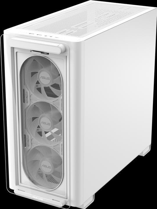 Actual product image ASUS Go A23 PLUS TG ARGB WHITE (Mini-ITX, mATX)