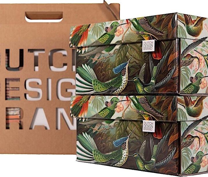 Actual product image Dutch Design Brand cardboard storage boxes
