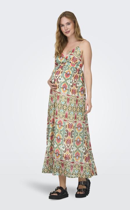 Produktbild Only Maternity Normal geschnitten V-Ausschnitt Maternity Verstellbare Träger Midikleid Kleid (XXL)