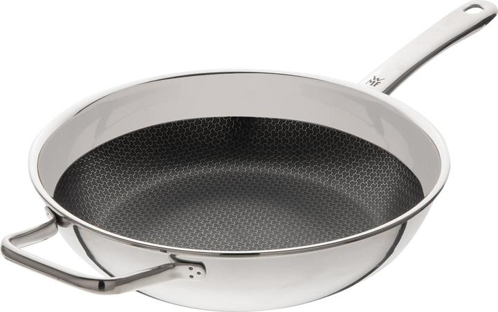 Produktbild WMF Servier-Schmorpfanne Edelstahlpfanne 28cm Profi Resist Induktion beschichtet (28 cm, Bratpfanne, Aluminium, Edelstahl)