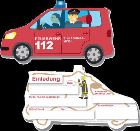 Produktbild DH-Konzept Party Deko Set Feuerwehr für 6 Kinder 51 teilig