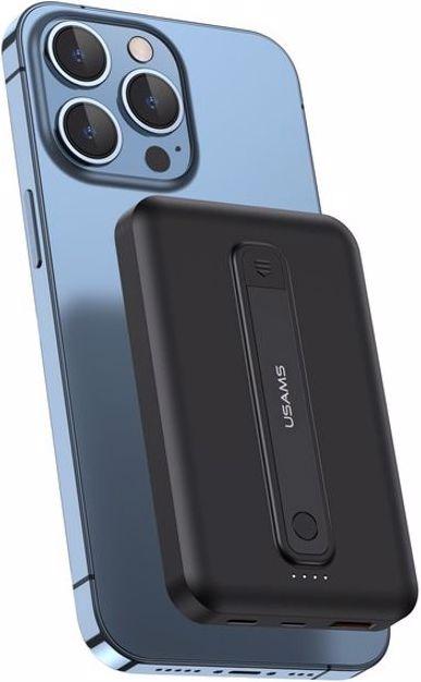 Actual product image Usams Magnetic Wireless Fast Charging Power Bank (10000 mAh, 22.50 W, 15 Wh)