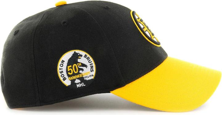 Actual product image 47 Brand Curved Snapback Cap - NHL Vintage Boston Bruins