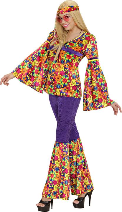 Produktbild Widmann Blumiges Hippiekostüm (M)