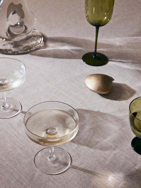 Produktbild Ferm Living Ripple (15 cl, 2 Gläser, Sektgläser)