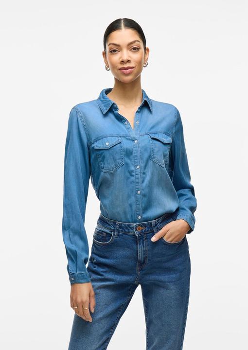 Produktbild Vila Taschen Jeanshemd (XXL)
