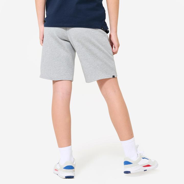 Produktbild Domyos Shorts Kinder Multisport Baumwolle - graumeliert (8, 9, 10)