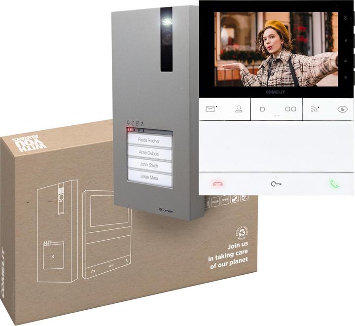 Produktbild Comelit Einfamilienhauskit Quadra