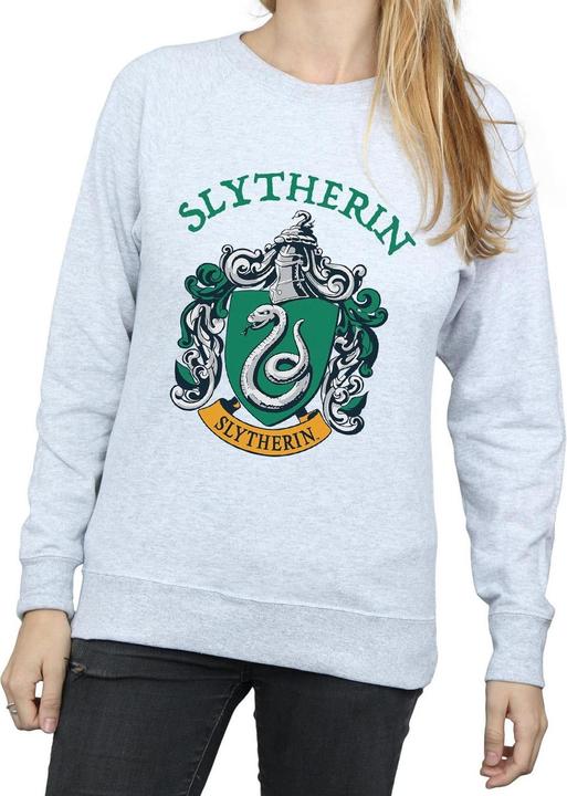 Actual product image Womens/Ladies Slytherin Crest Sweatshirt (XL)