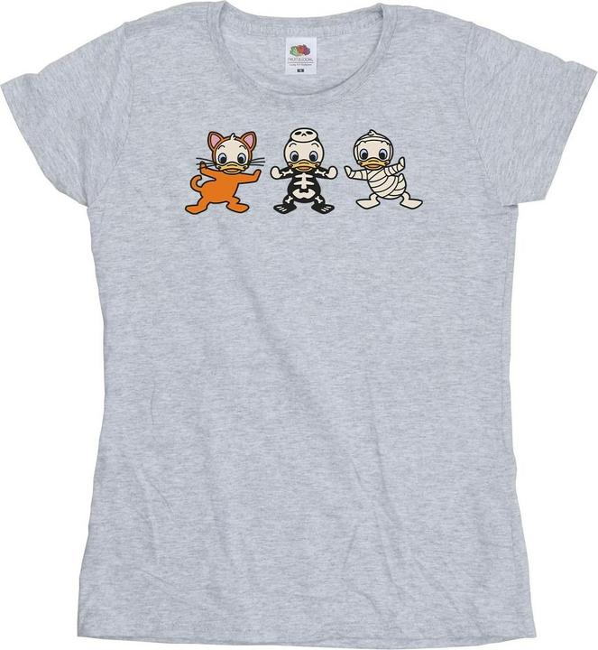 Actual product image Disney Womens/Ladies Duck Tales Halloween Costumes Cotton T-Shirt (XXL)