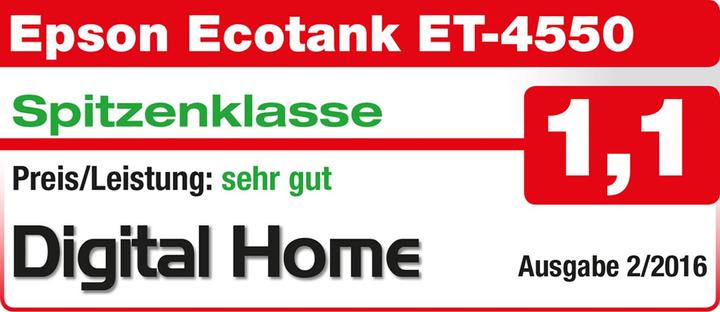 Image du produit Epson ET-4550 EcoTank (Réservoir d'encre, Couleur)