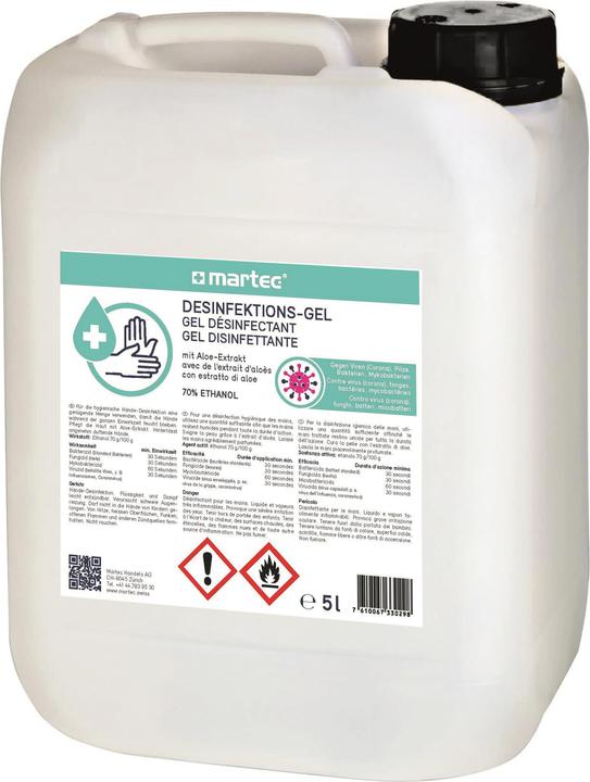 Martec Desinfektions-Gel (5000 ml)