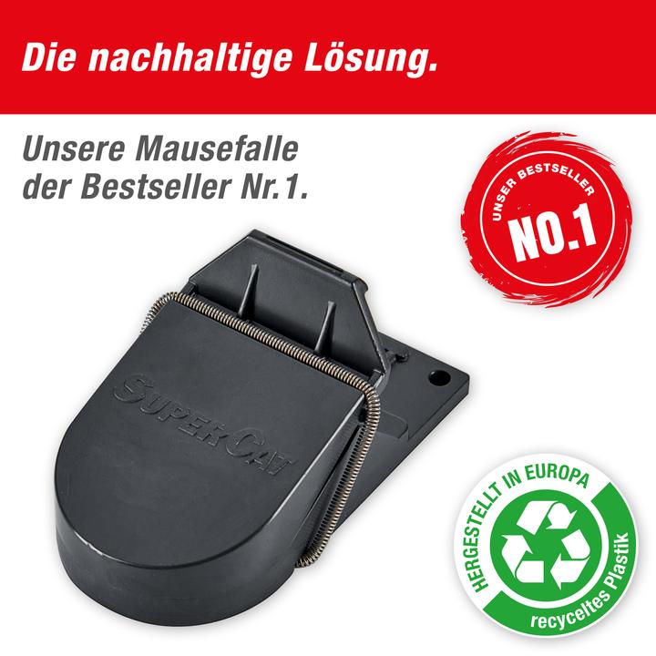Actual product image Super Cat Mausefalle SuperCat 2er