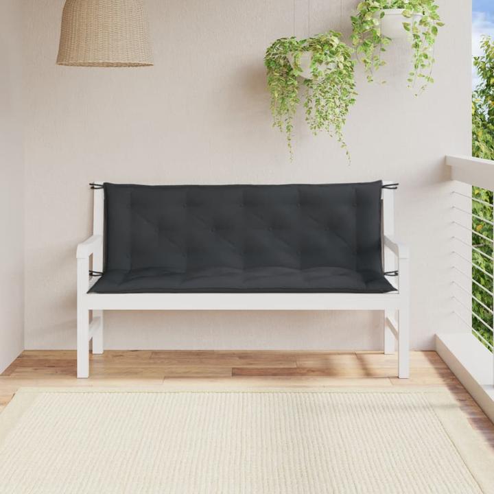 Image du produit VidaXL Coussins de banc de jardin 2 pcs. tissu (150 x 50 x 7 cm)