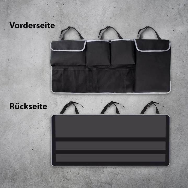Produktbild Hermex Auto Organizer Aufbewahrungstasche Kofferraum-Organizer Rücksitztasche