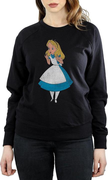 Actual product image Alice In Wonderland Womens/Ladies Classic Cotton Sweatshirt (XXL)