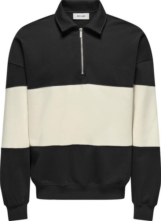 Produktbild Only & Sons Onsbyron Vtg Ls Zip Polo (XXL)