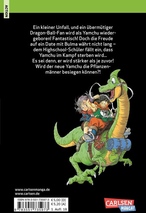 Produktbild Dragon Ball Side Stories - Yamchu (Deutsch, Dragon Garow Lee, Akira Toriyama, 2018)