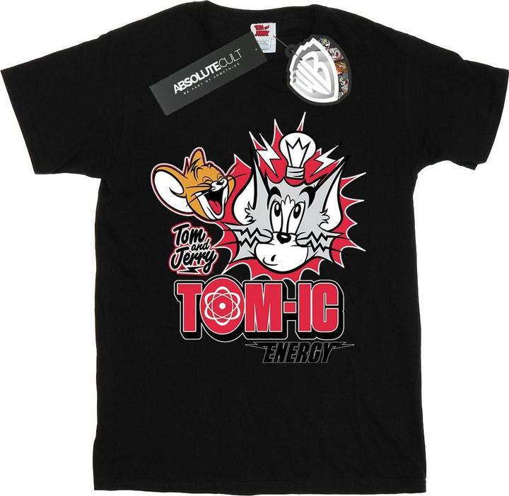 Immagine prodotto Tom & Jerry Tomic Energy Maglietta Ragazzi (152, 158)