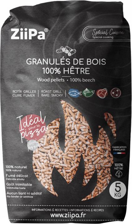 Immagine prodotto Ziipa Pellets de bois pour Four à Pizza 5 kg (5 kg)