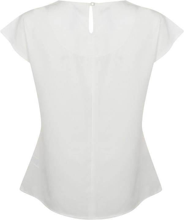 Immagine prodotto Henbury Top a manica corta con design a pieghe sul davanti (3XL)
