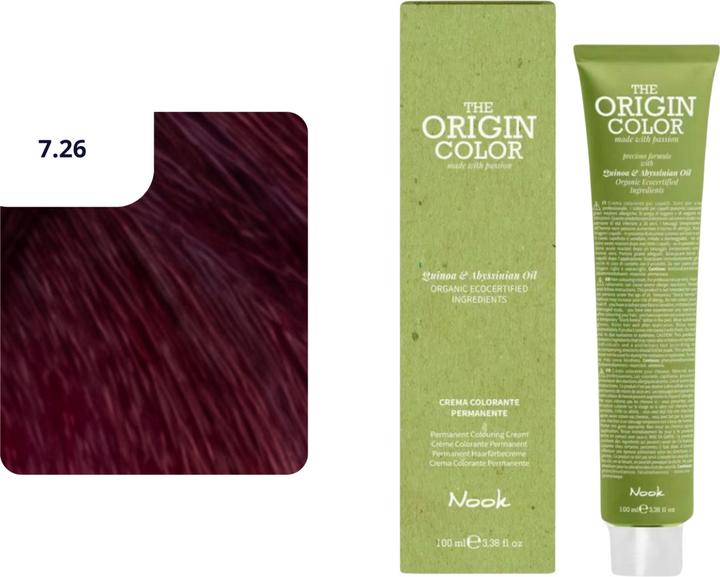 Immagine prodotto Nook Tintura per capelli Origin Colour (7,26 Biondo Rosso Viola)