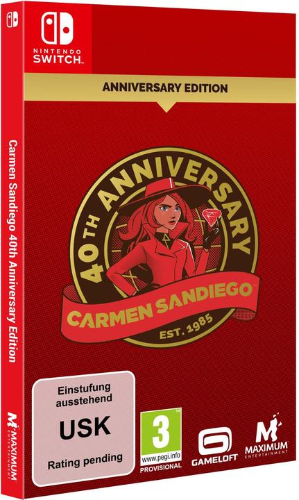 Actual product image astragon Switch Carmen Sandiego: 40th Anniversary Edition (Switch, DE)