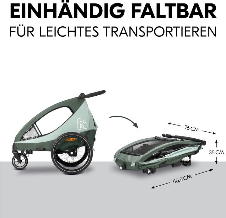 Produktbild Hauck Dryk Duo Plus Fahrradanhänger