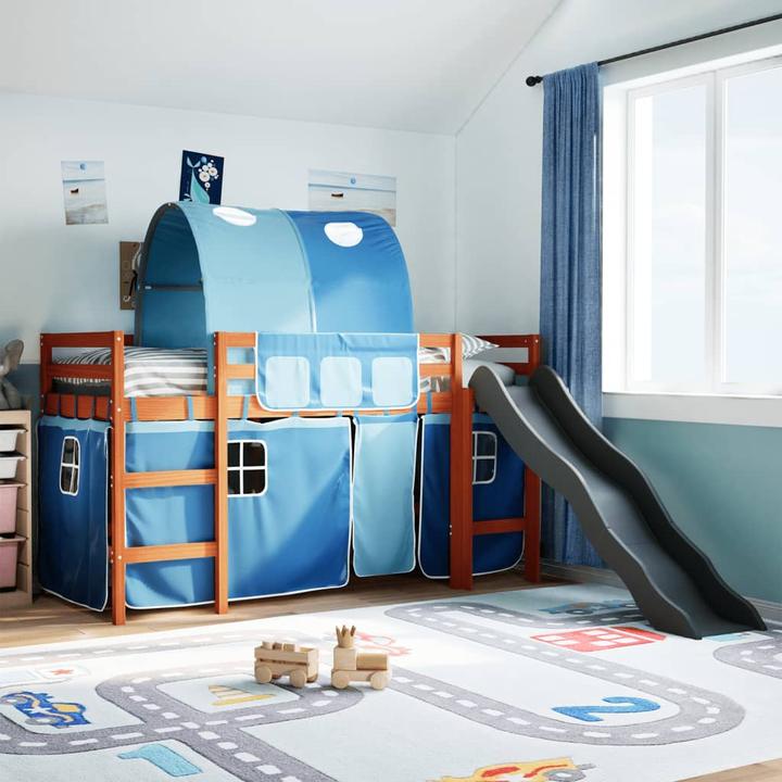 Produktbild VidaXL Kinderhochbett mit Tunnel (90 x 200 cm)