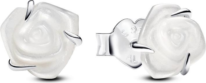 Immagine prodotto Pandora Orecchini a perno rosa bianco (Sterling silver, madreperla artificiale, Bioresina)