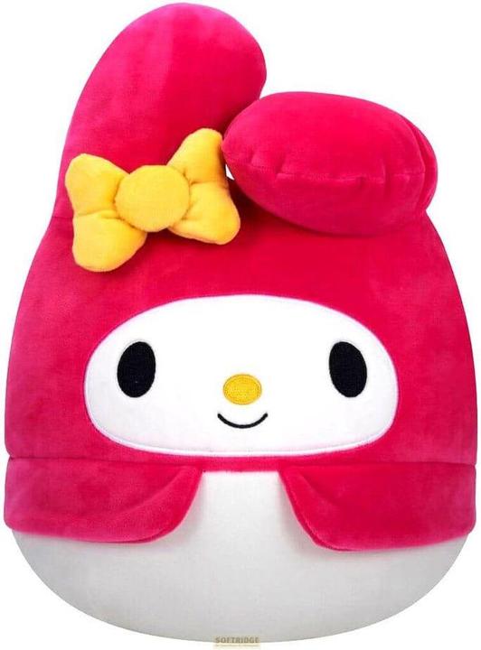Image du produit Jazwares Squishmallows Peluche Sanrio Core My Melody Yellow Bow and Pink Suit 25 cm (25 cm)