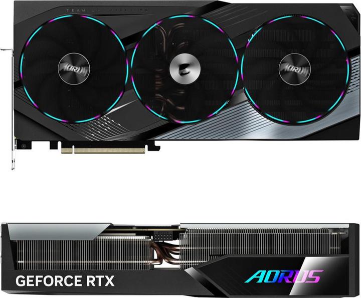 Actual product image Gigabyte AORUS GeForce RTX 4070 Ti ELITE (12 GB)