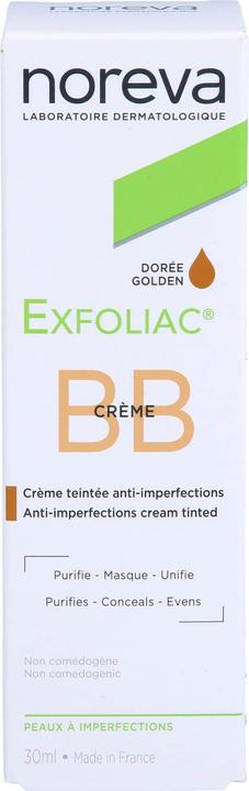 Actual product image Noreva EXFOLIAC tinted BB cream dark, 30 ml CRE (Darkness)