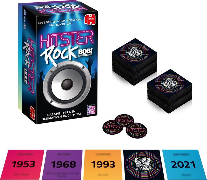 Actual product image Jumbo Hitster – Rock (German, Italian, French)