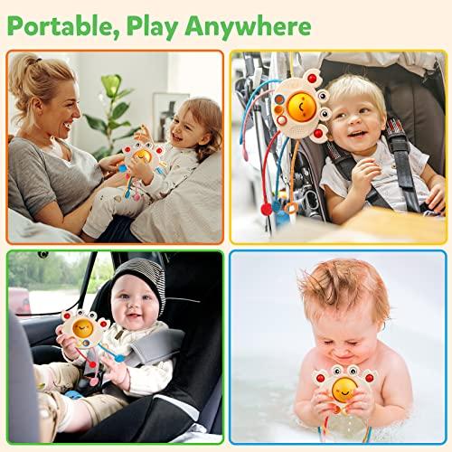 Produktbild Activity Board Spielzeug ab 1 Jahr, Baby Spielzeug 6-18 Monate, Silikon in Lebensmittelqualität Motorikspielzeug