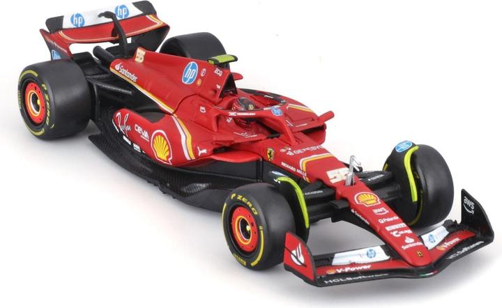 Actual product image Bburago Ferrari F1 SF-24 1/43 Sainz 2024
