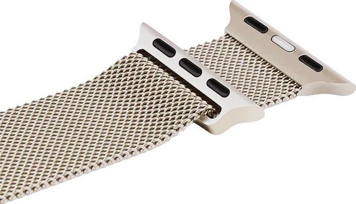 Image du produit Crong Milano Steel – Edelstahlarmband für Apple Watch 42/44/45/49 mm (Champagner) (Acier inoxydable)