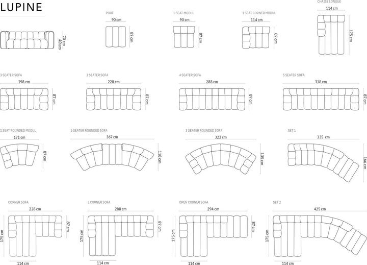 Produktbild Micadoni Lupine (2-Sitzer, 3-Sitzer, 4-Sitzer)