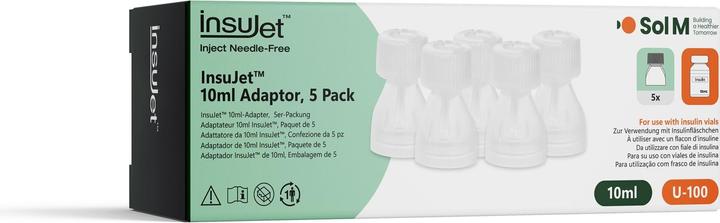 Sol-m SOL M InsuJet Adapter 10ml 5 (Insulin injections)
