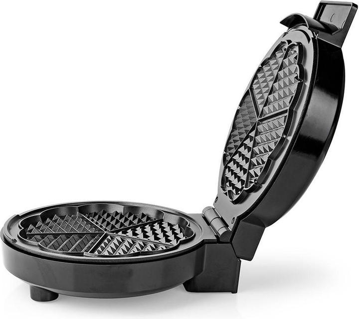 Actual product image Nedis Waffle maker | 5 Heart shaped waffles | 19 cm | 1000 W | Automatic temperature control | A (EU plug)