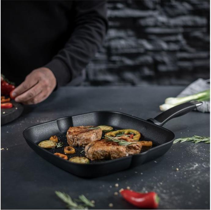 Produktbild Kuhn Rikon Titanio Star Grill (20 cm, Grillpfanne, Aluminium)