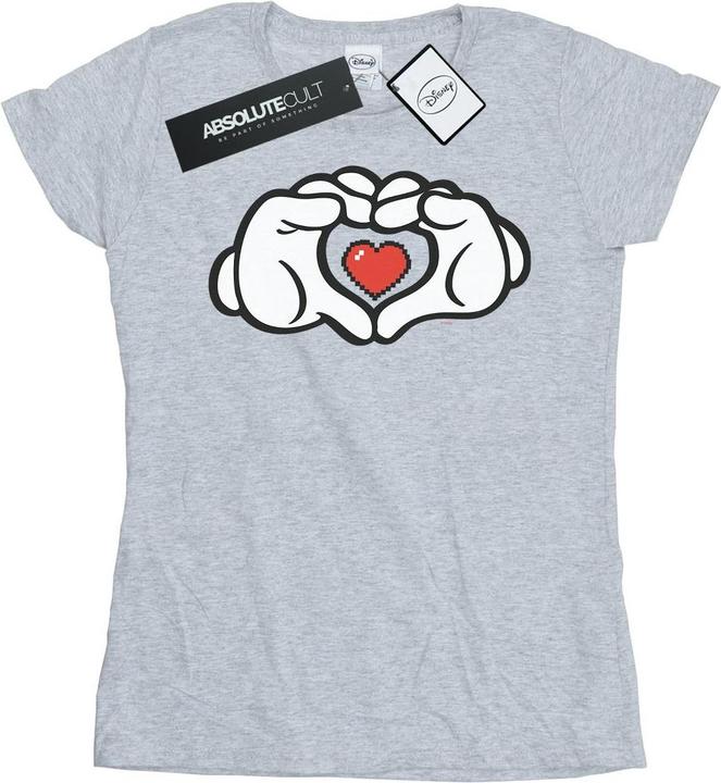 Image du produit Disney - T-shirt MICKEY MOUSE HEART HANDS - Femme (L)