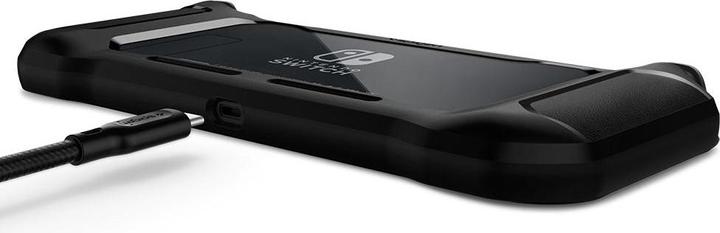 Actual product image Spigen Rugged Armor Nintendo Switch Black (Switch)
