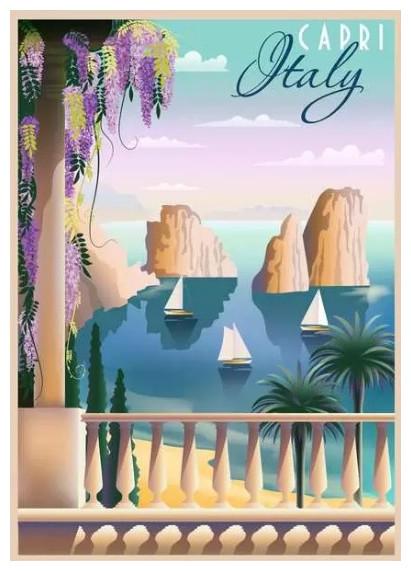 Actual product image Ravensburger Postcard from Capri (1000 pieces)