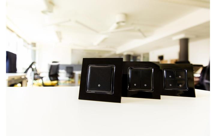 Actual product image Shelly Wall switch 2 - black