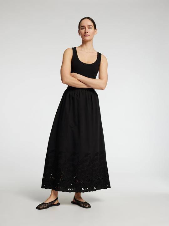 Actual product image Selected Femme Broderie Anglaise Maxirock (38)