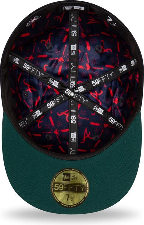 Produktbild New Era 59Fifty Cap - GRAPHIC VISOR Atlanta Braves - 7 3/8 (7 3/8)
